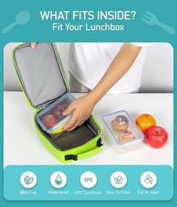 Sac isotherme pour <span class=keywords><strong>d</strong></span>éjeuner imprimé Game Boy fabriqué par un fabricant certifié BSCI, imperméable, durable, isolation thermique pour enfants - Product Image 3