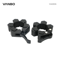 Collier de serrage magnétique antidérapant en acier VANBO pour haltères et barres de musculation – Accessoire de gym pour haltères et barres