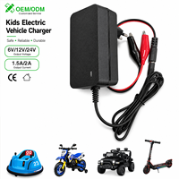 Chargeur de batterie au plomb 12V pour voiture électrique pour enfants, chargeur de véhicule électrique 12 volts, prise DC 5,5*2,1 mm, cordon de charge US EU, SUV, Jeep