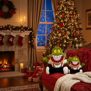 Fabbrica Direct i cattivi giocattoli di peluche alla rinfusa su misura Piranha Plushies OEM ODM produttore di fornitura - Product Image 3