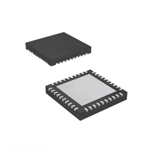 Composants électroniques 40 WFQFN Exposed Pad CSP Acquisition de données ADE9078ACPZ-RL Canal du fabricant - Product Image 1