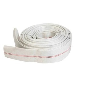 Tuyau d'incendie de 2,5 pouces, blanc, renforcé de fibre de verre, durable, avec bordure cousue, équipement de lutte contre l'incendie - Product Image 2