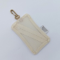 Sac de rangement en maille miniature personnalisé OEM, sac porte-clés, sac de rangement avec fermeture éclair pour organiser les petits objets
