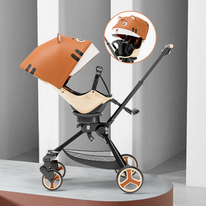 Playkids Wholesale Rotate 360 Degrees <strong>Baby</strong> Stroller Folding Luxury <strong>Baby</strong> Pram Stroller With <strong>Baby</strong> <strong>Carrier</strong> - Product Image 1
