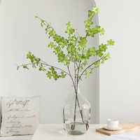 Tanaman Artifisial YL Cabang dan Daun Pohon Pieris Japonica Plastik Evergreen Ramah Lingkungan untuk Dalam/Luar Ruangan, Pernikahan, Thanksgiving