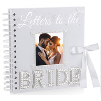 Carnet d'album DIY en papier kraft blanc de 8 pouces de haute qualité pour cadeaux promotionnels, mariages, bébés et voyages