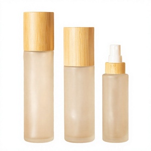 Flacon roll-on sans air, flacon pompe cosmétique en verre avec couvercle, flacon pour lotion, flacon cosmétique pour parfum, sérigraphié - Product Image 4