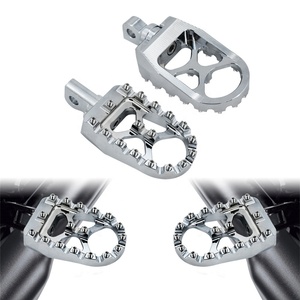 Motosiklet için özel ayak mandalları CNC alüminyum Harley Dyna Fatboy sokak Bob geniş Glide Sportster demir 883 - Product Image 6