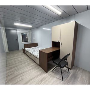 Mini <span class=keywords><strong>maison</strong></span> mobile préfabriquée de sécurité personnalisée <span class=keywords><strong>Maison</strong></span> de conteneur dépliable <span class=keywords><strong>Maison</strong></span> de conteneur pliable portable - Product Image 5