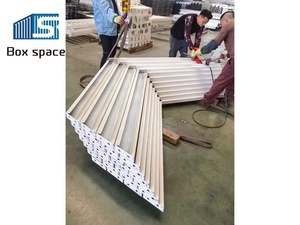 Maison préfabriquée BOX <span class=keywords><strong>SPACE</strong></span>, nouvelle conception, conteneur détachable avec toiture en pente, structure de maison préfabriquée avec isolation - Product Image 6