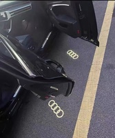Projecteur de logo LED d'origine Audi pour portière, éclairage de courtoisie, anneaux lumineux de bienvenue pour A3 A4 A5 A6 A7 A8 Q3 Q5 Q7 8YG947415