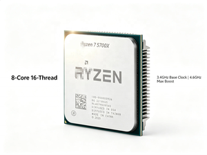 Processeur Ryzen 7 5700X 2026, CPU 8 cœurs 16 threads, 3,4 GHz de base, 4,6 GHz en boost, processeur de bureau AM4, fabriqué en Chine - Product Image 2