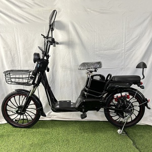 Bicicleta Eléctrica Clásica de 20 Pulgadas para Adultos, Motor Trasero sin Escobillas, Tipo Electrónico Inteligente, Cuadro de Aluminio, Litio 48v 350w, China - Product Image 3
