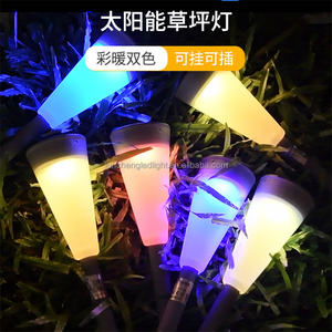 Lampes LED d'extérieur solaires Lumière de jardin étanche pour le chemin Cour Villa <span class=keywords><strong>Gazebo</strong></span> Lumières enterrées <span class=keywords><strong>Lampe</strong></span> de pelouse de décoration de jardin <span class=keywords><strong>solaire</strong></span> - Product Image 5