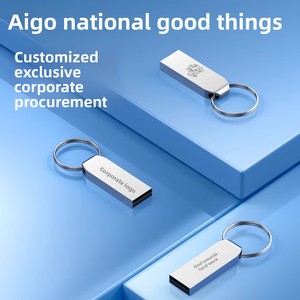 Nouvelle clé <span class=keywords><strong>USB</strong></span> 2.0 <span class=keywords><strong>Patriot</strong></span> Aigo en métal U268/U210, haute vitesse, garantie 1 an, sans cryptage, cadeau de mariage, impression de logo personnalisée - Product Image 3
