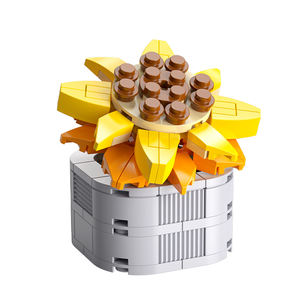 Femibox FL2285 Suculentas Bloques de Construcción de Partículas Pequeñas Plástico ABS <span class=keywords><strong>101</strong></span> Piezas Juguete Educativo para Mayores de 8 Años Directo de Fábrica - Product Image 1