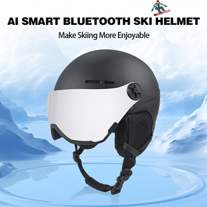 Casque de sports de neige avec haut-parleurs bluetooth casque de ski intelligent avec bluetooth Casco de nieve inteligente con Bluetooth Factory - Product Image 2