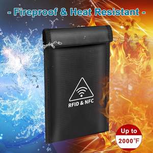 Sac Faraday pour téléphone, protection de haut niveau, bloqueur de signal, cage Faraday pour clé de voiture, blocage RFID NFC, pochette anti-pistage - Product Image 2