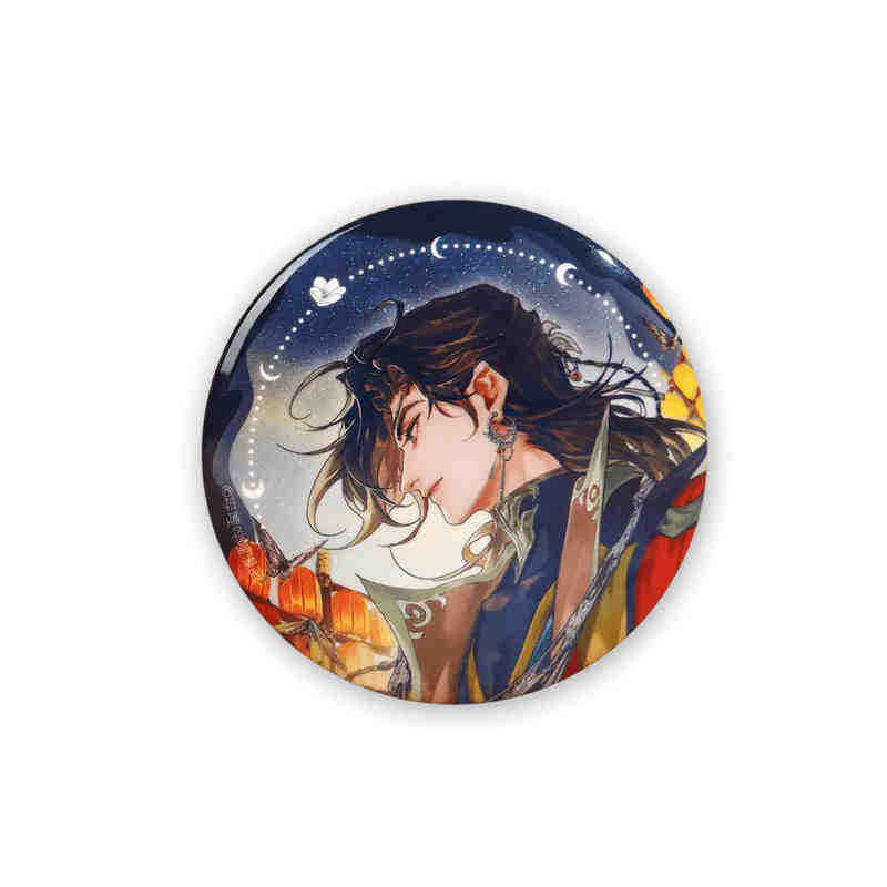 เข็มกลัดลายดอกไม้สไตล์เมือง