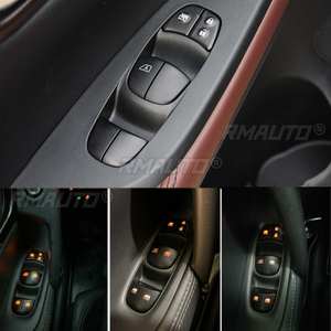 Interruptor Eléctrico para Ventanas con 7 LED para Nissan Qashqai J11/Altima/Sylphy/Tiida/X-Trail/Sentra Leaf JUKE Rogue Navara con Retroiluminación - Product Image 2
