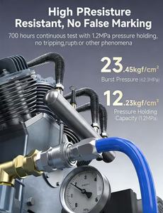 VALLOK Raccord pneumatique forgé en acier inoxydable type C autobloquant haute <span class=keywords><strong>pression</strong></span>, coupleur rapide à deux contacts pour air comprimé - Product Image 3