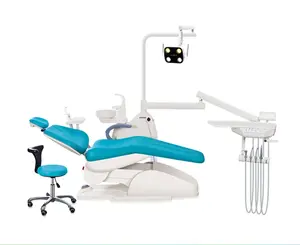 中国时尚牙科设备移动ce认可的整体便携式牙科设备牙科椅价格