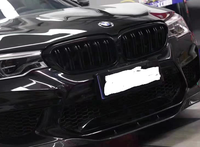 Lèvre de pare-chocs avant en fibre de carbone sèche style RKP pour BMW M5 F90 2017-2023, pièces de tuning aérodynamique extérieur pour voiture