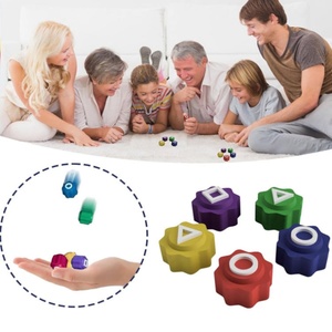 Nuevo Juego Tradicional Coreano de Atrapar Piedras, Juego Folclórico Coreano, Juguete de Entrenamiento de Coordinación Mano-Ojo, Juego de Gonggi (Squid Game) - Product Image 1