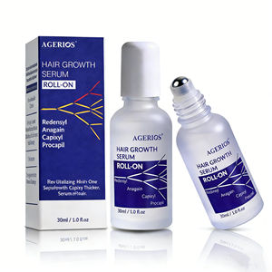 Sérum naturel pour la repousse des cheveux Redensyl & Anagain d'origine végétale pour cuir chevelu sensible, huile fortifiante pour les cheveux - Product Image 1