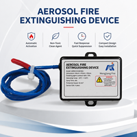 Système d'extinction d'incendie aérosol de petite taille à activation automatique, dispositif de suppression à agent pur