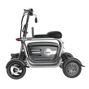 Bicicleta Eléctrica Plegable de Carga con 4 Ruedas, <span class=keywords><strong>Scooter</strong></span> Eléctrico de <span class=keywords><strong>Movilidad</strong></span> <span class=keywords><strong>para</strong></span> Personas Mayores, <span class=keywords><strong>para</strong></span> Compras - Product Image 4