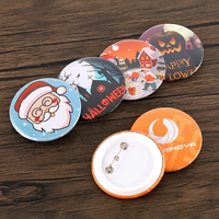 Machine à aimants de réfrigérateur personnalisable DIY, 2,25 pouces, ronde, presse manuelle, fabrication de badges en métal, usine, matériau en acier pour boutons