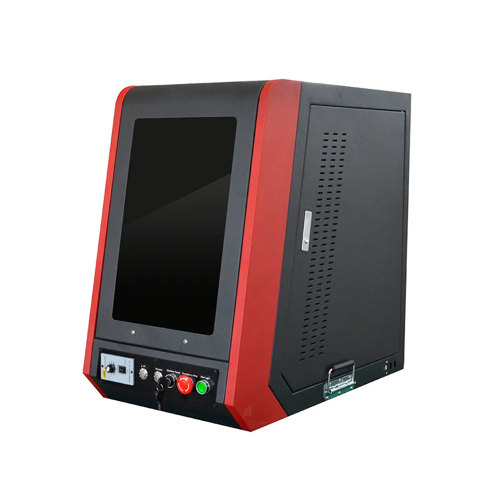 100w MOPA Colorful High quality Full-enclosed no consumable laser metal printing machine