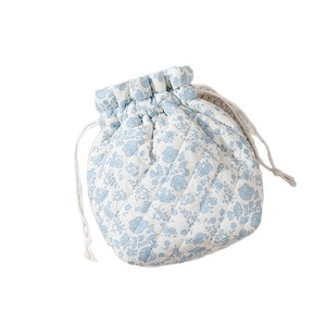 Bolsa de Maquillaje Acolchada de Algodón con Cordón y Forro de Lona, Estética Coqueta, Linda Bolsa de Aseo de Viaje, Bolsa de Regalo para <span class=keywords><strong>Mujer</strong></span> - Product Image 5