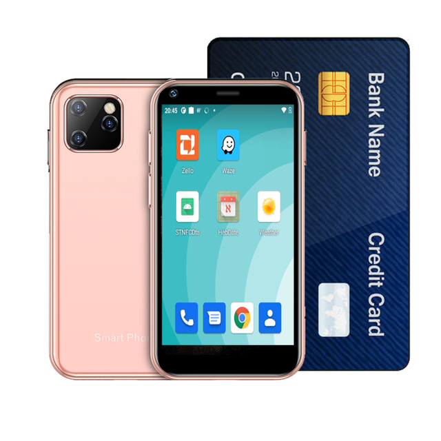 Mini Smartphone 2.5" Touch Screen Android 6.0 Waterproof & Face Recognition Very Small Smart Mobile Phone Baby Portable