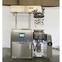 Machine de fabrication de mayonnaise et de crème 150L, équipement de mélange, d'émulsification et d'homogénéisation sous vide avec chauffage