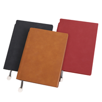 Couverture de classeur A5 A6 personnalisée en cuir PU, fournitures de bureau, carnet