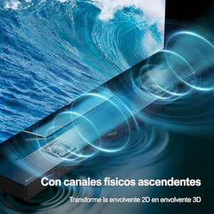 Technologie <span class=keywords><strong>Dolby</strong></span> Atmos & BassMAX : Barre de son au design fin de 320 W offrant un son 3D puissant pour les téléviseurs jusqu'à 65 pouces - Product Image 3