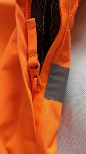 Haute Qualité Personnel Imperméables Coupe-Vent Imperméable Fast Food Rider Cyclisme Veste Printemps À Capuche Sportif Poche Livraison <span class=keywords><strong>Rappi</strong></span> - Product Image 4