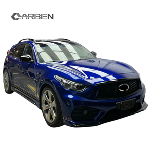 Đối với Infiniti FX35 <span class=keywords><strong>Bumper</strong></span> fx37 qx70 nâng cấp body Kit front <span class=keywords><strong>bumper</strong></span> lưới tản nhiệt - Product Image 3