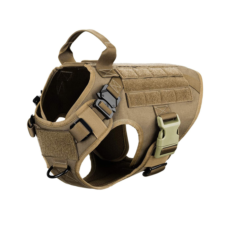 Уличная тактическая тренировочная шлейка для собак, без вытягивания, с передним зажимом, жилет для домашних животных, легкое управление, шлейка для больших собак