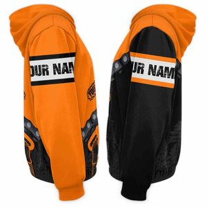 High Quality Arborist Orange <strong>Chainsaw</strong> Custom Name 3D Print <strong>Hoodie</strong> for <strong>Men</strong> Outdoor Work Streetwear Hot Brand Hoodies for <strong>Men</strong> - Product Image 4