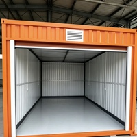 Mini-entrepôt moderne en acier, unité de stockage autonome, grand espace de stockage public intérieur, climatisation, prix abordables, petits entrepôts