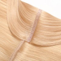 Genius Butterfly Extensions de Cheveux Humains Vierges Bruts 100% à Trame Invisible Injectée Double Tirage Aligné les Cuticules Type Russe