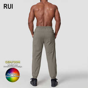 Pantalones Deportivos Casuales de Lona para Hombre RUIQUWIN, Cintura Alta, Ligeros, Transpirables, de Secado Rápido, para Golf, Senderismo, Viajes, Trabajo y Deportes - Product Image 1