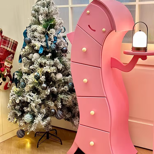 ออกแบบใหม่ลิ้นชักน่ารัก <span class=keywords><strong>Akimbo</strong></span> หุ่นยนต์ไม้โมเดิร์นห้องนอนตู้เสื้อผ้าห้องนั่งเล่นตู้ - Product Image 1