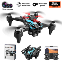 Avion RC K12 Max avec caméra professionnelle 4K, FPV, évitement d'obstacles, flux optique, quadricoptère pliable, photographie aérienne, jouets RC