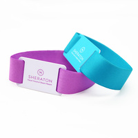Bracelets RFID et NFC avec mini carte Bracelet NFC élastique pour le contrôle d'accès lors d'événements