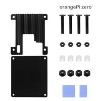 Casing Logam dengan Pendingin untuk Orange Pi Seri Zero 2 3 Orangepi 3 LTS Pi 5 LTS Grosir