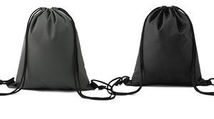 Custom <b>Reusable</b> Folding Cartoon Medium Washable Outdoor Tropical Pull Shoulder Backpack Polyester School <b>Bag</b> - Product Image 6